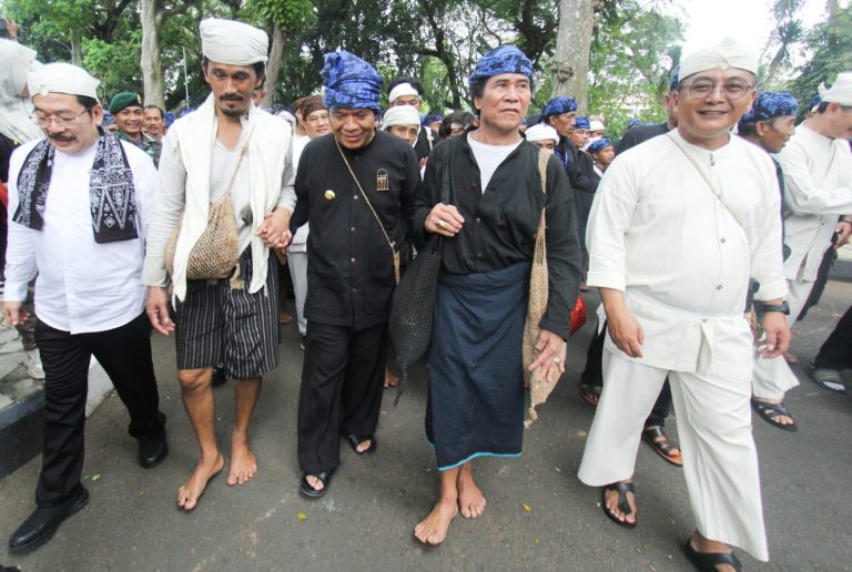 Urang Kanekes Silahturahmi ke Gubernur Banten