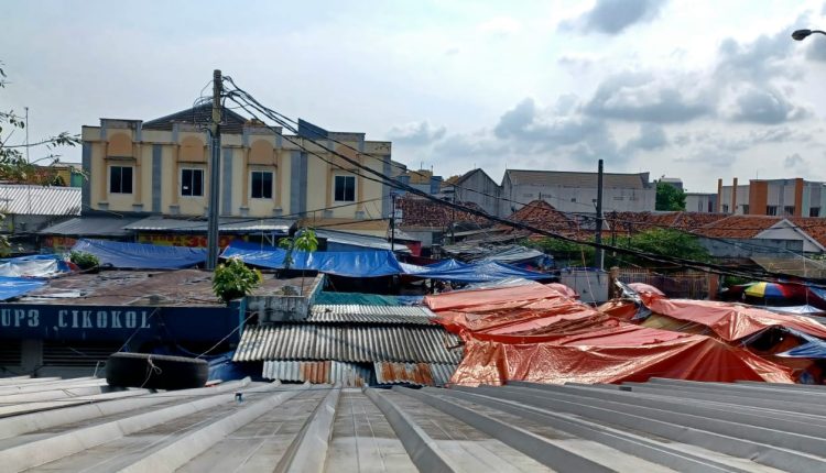 Tenda Pedagang Pasar Anyar Tangerang
