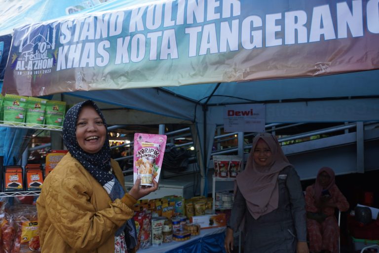 Ratusan UMKM Kota Tangerang Hadir di Festival Al-Azhom