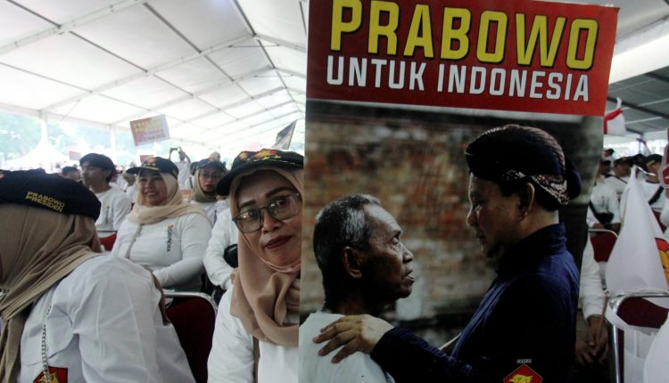 ribuan kader dan simpatisan Partai Gerindra se-Tangerang Raya