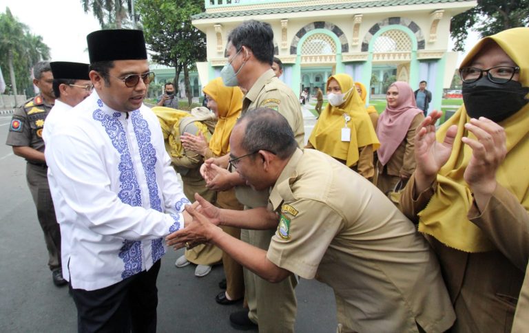 Walikota Dan Wakil Walikota Tangerang Pamit Kepada Seluruh Pegawai