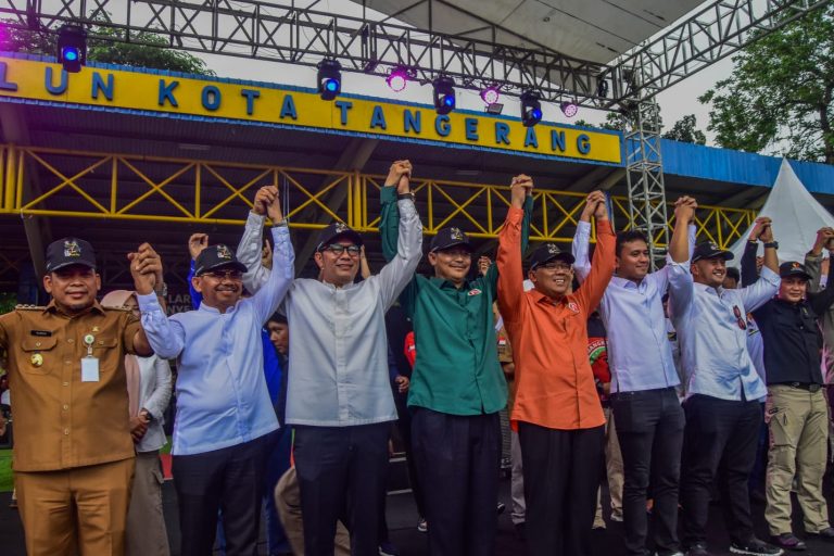 KPU Kota Tangerang Gelar Kampanye Damai