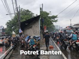 Pengendara Diimbau Hindari Jalan Utama Ciledug Indah, Terjadi Genangan dan Kemacetan